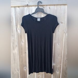 Olivia Rae Tshirt Mini Dress Large Cap Sleeve Scoop Neck Lightweight Rayon